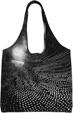 Mosaic Luminous Points Printed Shoulder Bag - Suitable for sturdy canvas bags, shopping bags