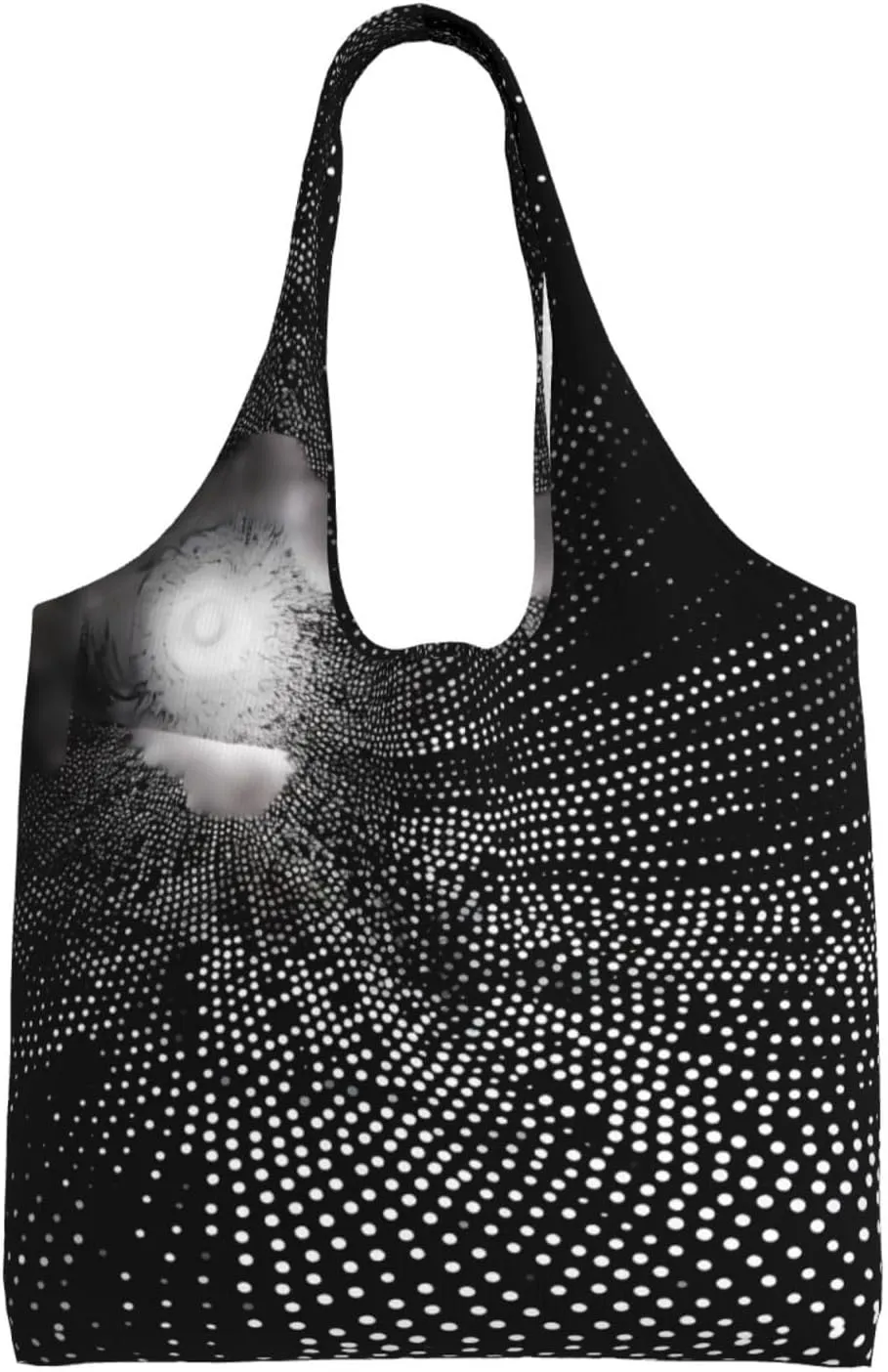 Mosaic Luminous Points Printed Shoulder Bag - Suitable for sturdy canvas bags, shopping bags