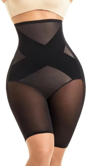 MOVWIN Tummy Control Shapewear for Women High Waisted Butt Lifting Panties Thigh Slimmer Body Shaper Shorts