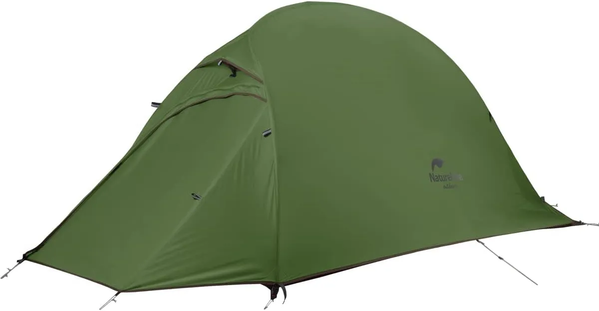 Naturehike Cloud-Up 1 Person Tent, Lightweight Backpacking Tents for One Man, Waterproof Ultralight One Person Tent for Camping Hiking Backpacking