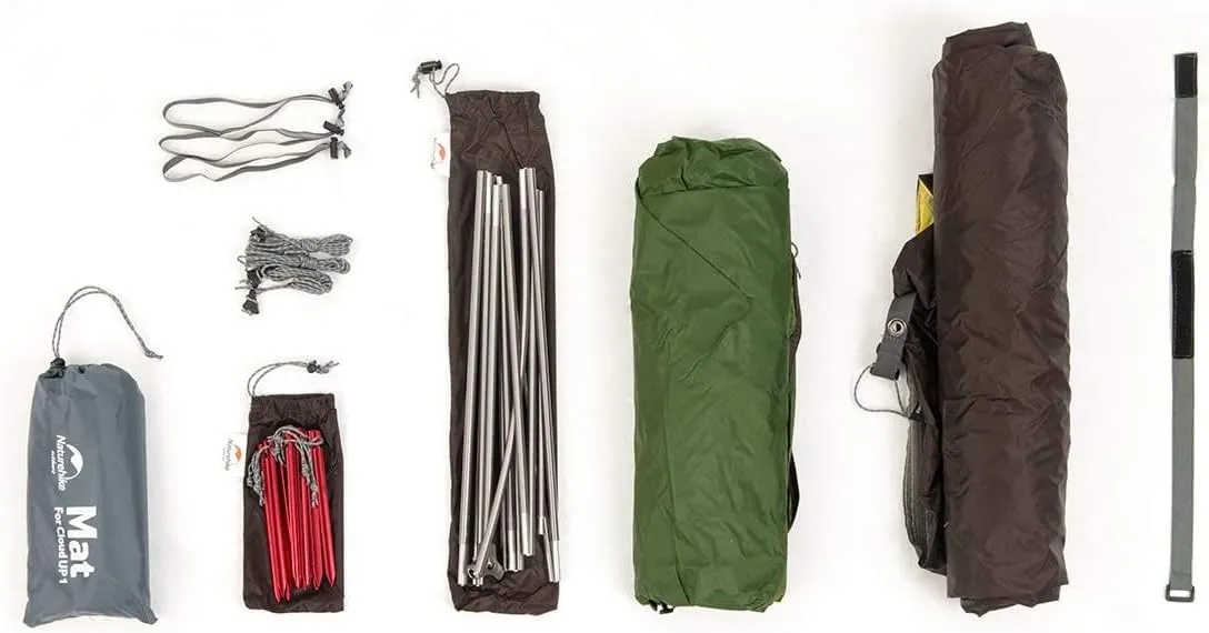 Naturehike Cloud-Up 1 Person Tent, Lightweight Backpacking Tents for One Man, Waterproof Ultralight One Person Tent for Camping Hiking Backpacking