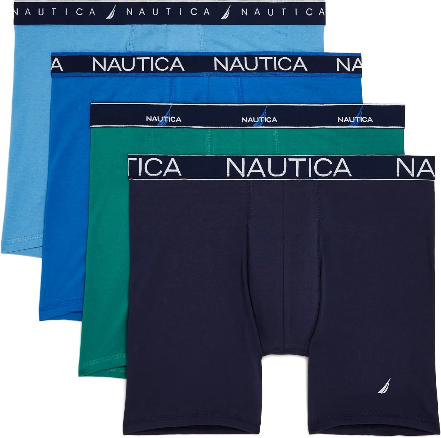 Nautica Men's 4 Pack Limited Edition Cotton Stretch Boxer Briefs