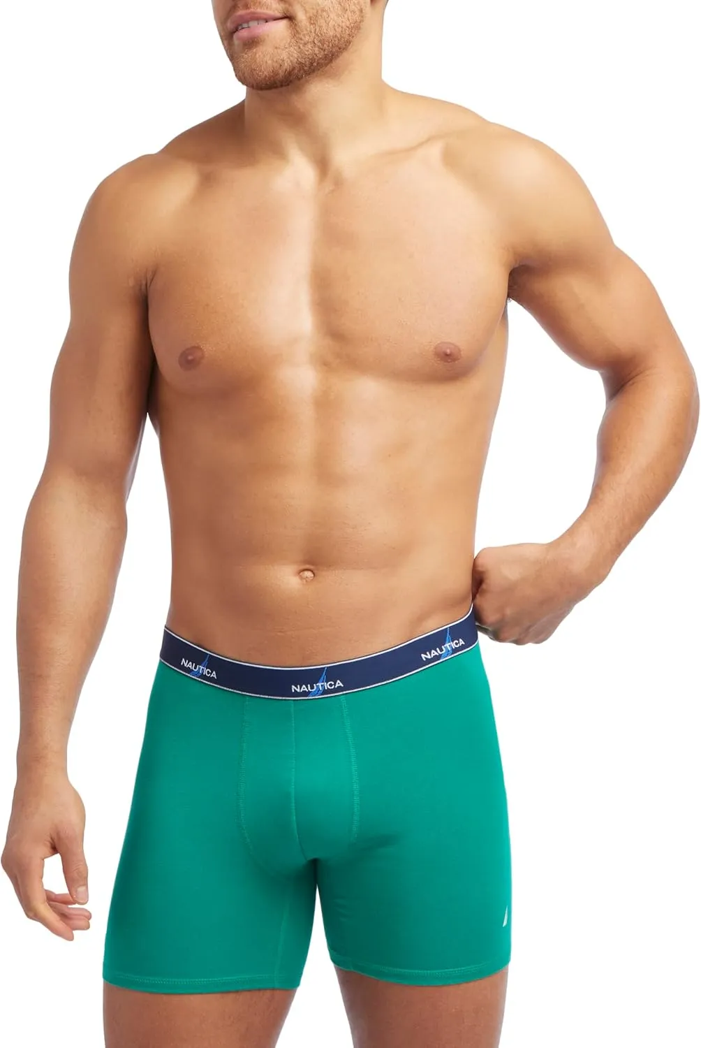 Nautica Men's 4 Pack Limited Edition Cotton Stretch Boxer Briefs