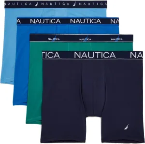 Nautica Men's 4 Pack Limited Edition Cotton Stretch Boxer Briefs