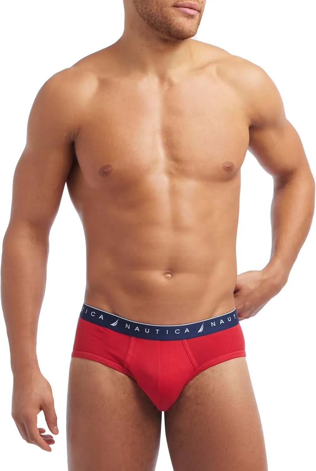 Nautica Men's 4 Pack Limited Edition Cotton Stretch Briefs