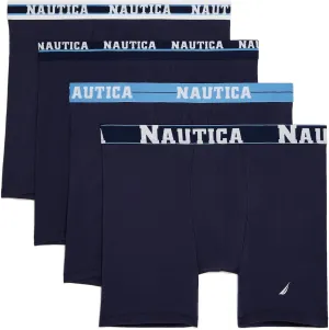 Nautica Men's 4 Pack Limited Edition Stretch Boxer Briefs
