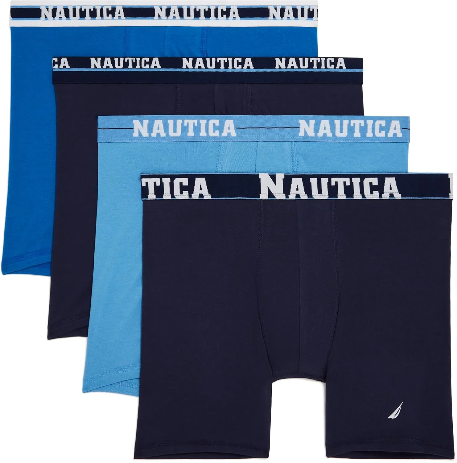 Nautica Men's 4 Pack Limited Edition Stretch Boxer Briefs