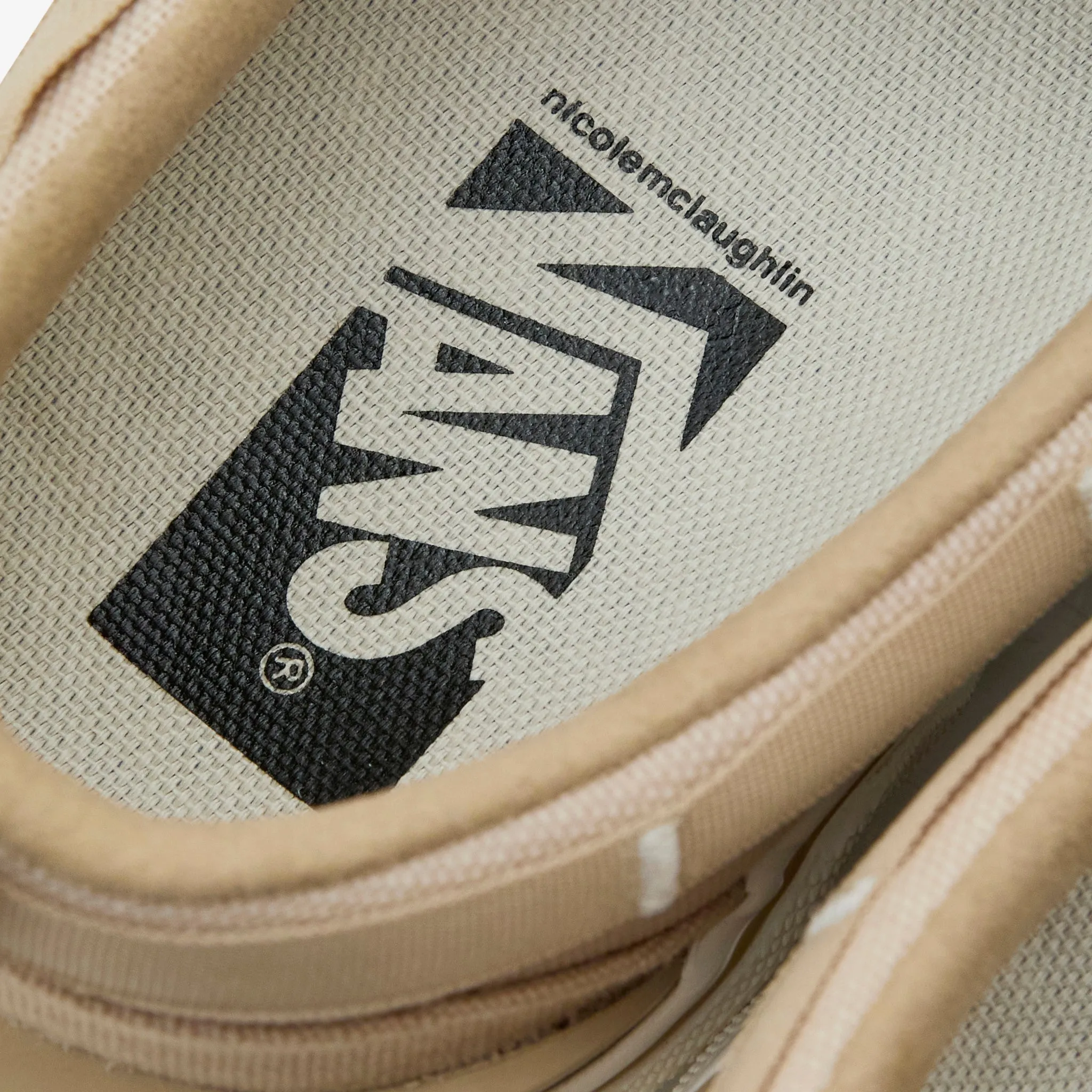 Nicole Mclaughlin x Slip-On RS Tan