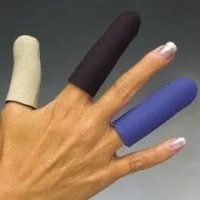 Norco Finger Sleeves, Large, Black, Closed Finger