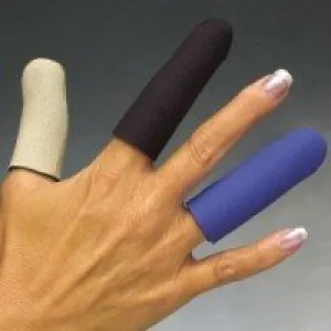 Norco Finger Sleeves, Large, Black, Closed Finger
