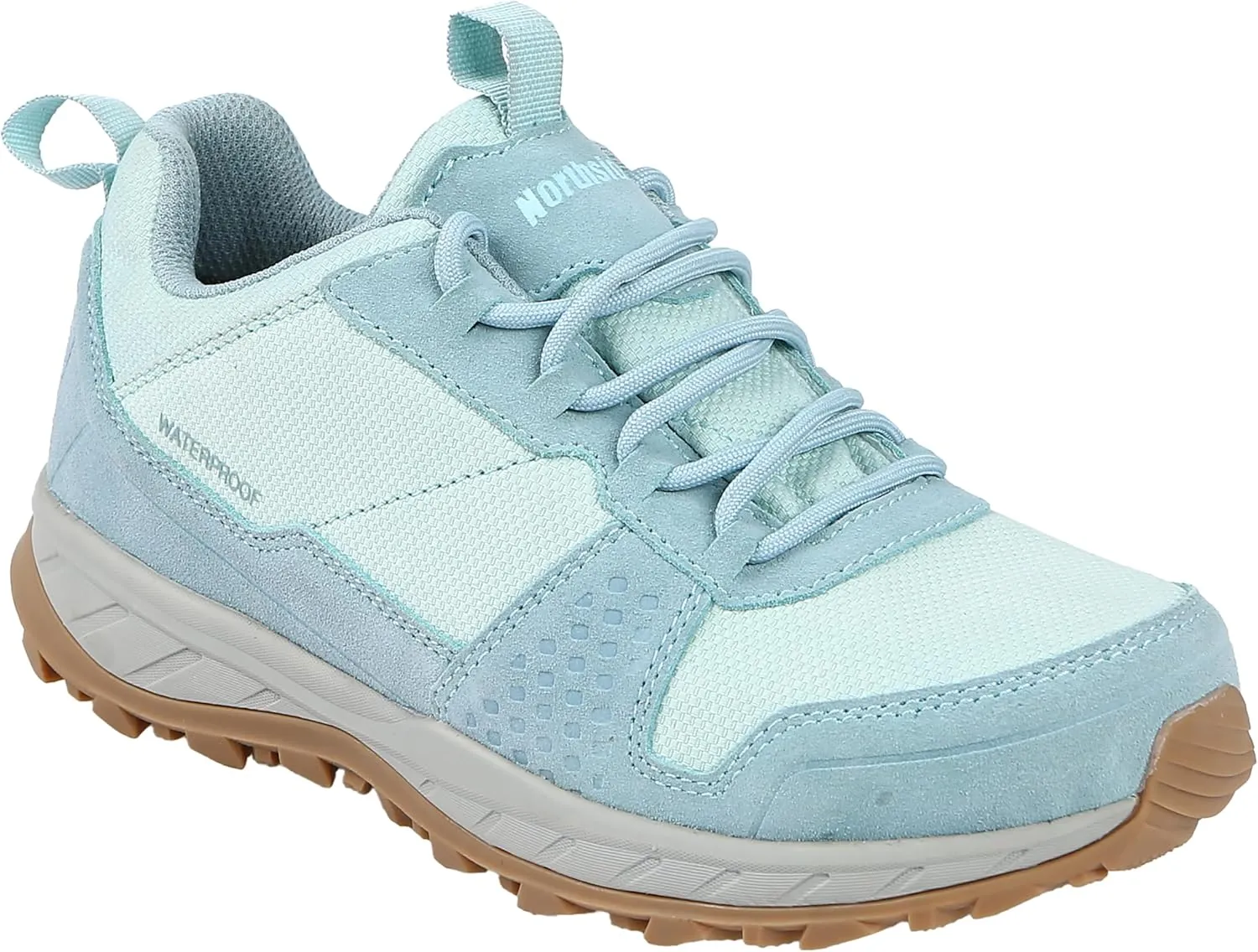 Northside Women's Stanwood Waterproof Hiking Shoe- Nylon Upper- Rubber Traction Outsole