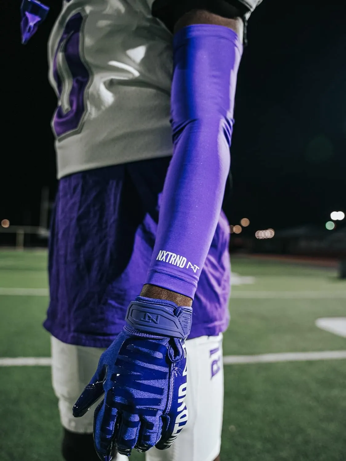 Nxtrnd Air-TEK Compression Arm Sleeves for Men, Breathable Football Pair