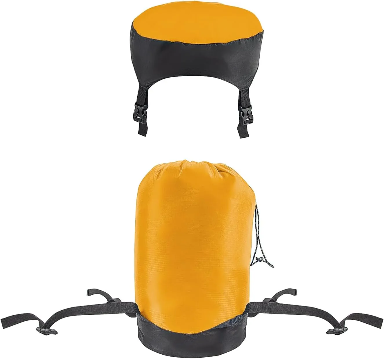 Nylon Compression Sack for Sleeping Bag, Lightweight Stuff Bag Organizer for Camping Backpacking Hiking
