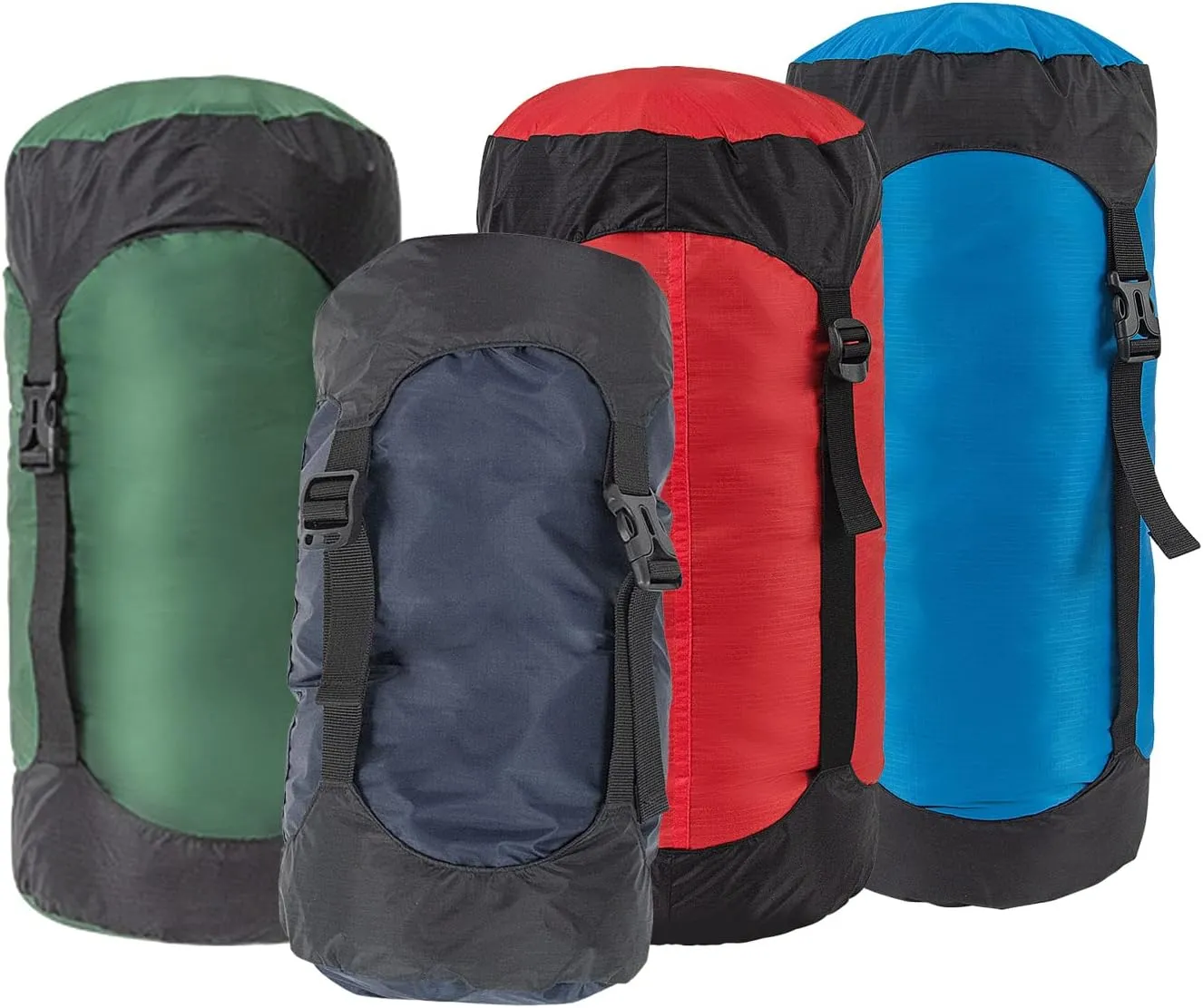 Nylon Compression Sack for Sleeping Bag, Lightweight Stuff Bag Organizer for Camping Backpacking Hiking