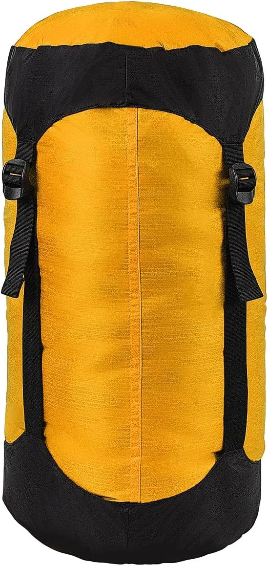 Nylon Compression Sack for Sleeping Bag, Lightweight Stuff Bag Organizer for Camping Backpacking Hiking