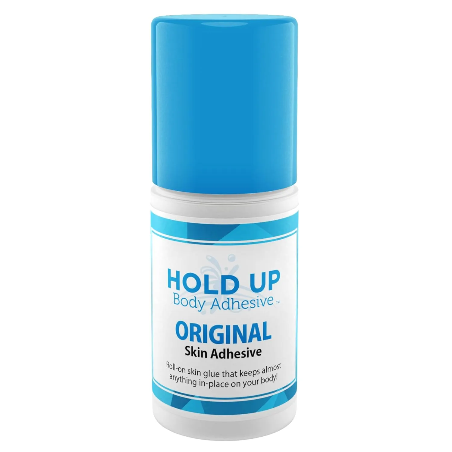 Original Roll-On – Body Glue for Dancers, Skin Adhesive for Compression Stockings, Sock Glue for Costumes, Lingerie, Cosplay, Fashion & Support Wear – 2 oz Bottle