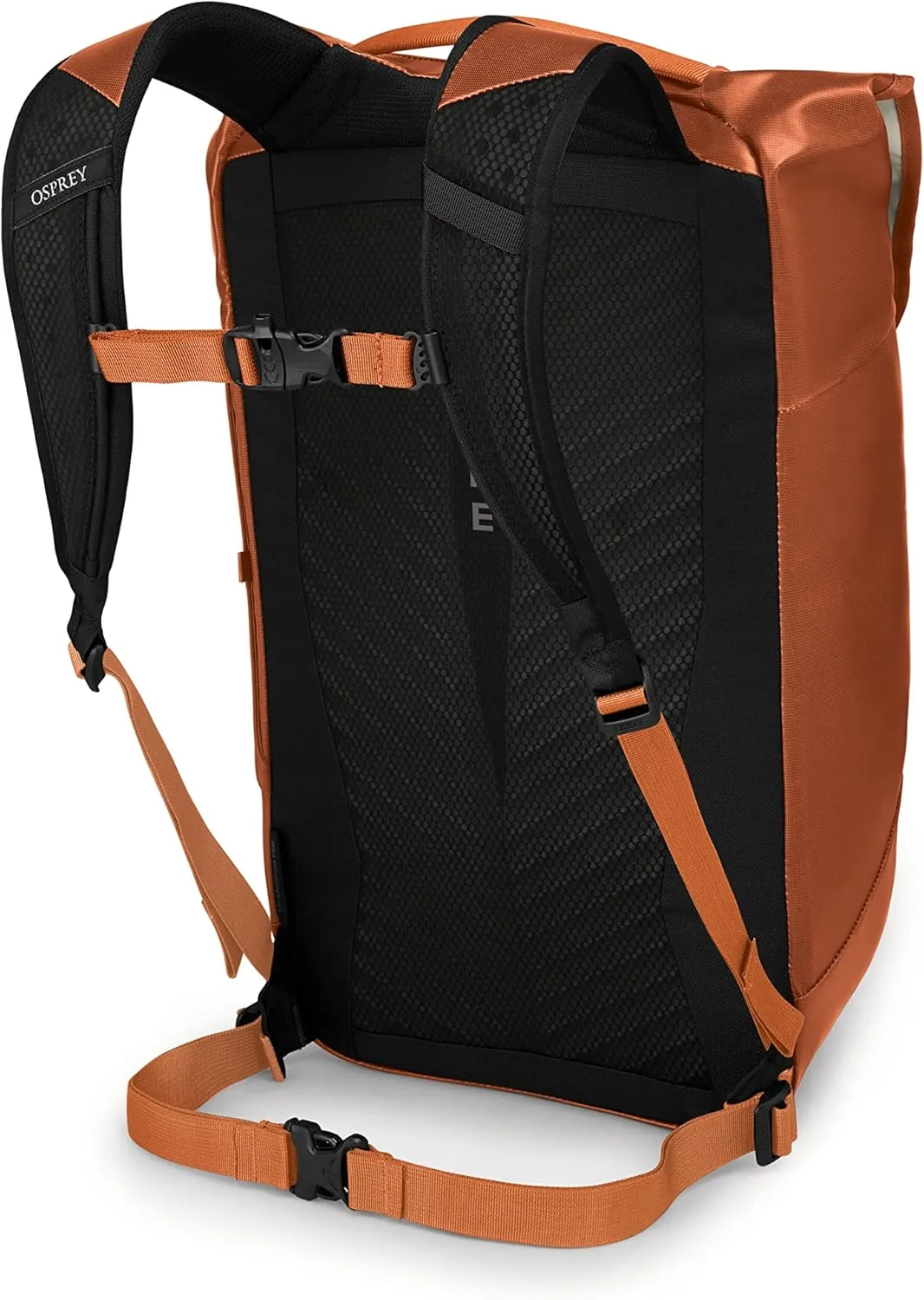 Osprey Transporter Unisex Flap Laptop Backpack, Orange Dawn