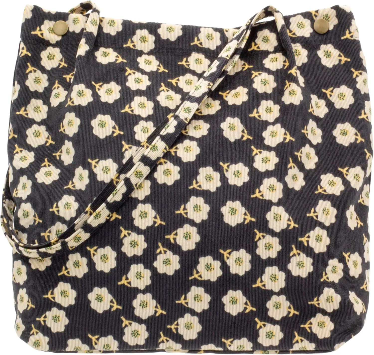 PAZIMIIK Corduroy Tote Bags for Women Travel Reusable Grocery Shopping Shoulder Go-to Everyday Bag for Work