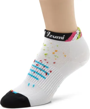 PEARL IZUMI Women's Elite Low Sock, Splash White, Small