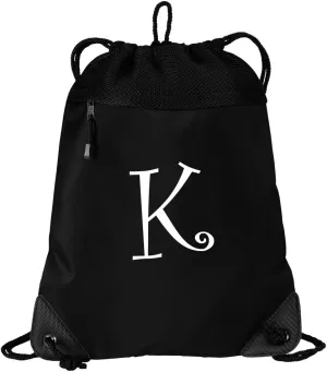 Personalized Drawstring Bag Personalized Cinch Pack Backpack UNIQUE MESH & MICROFIBER