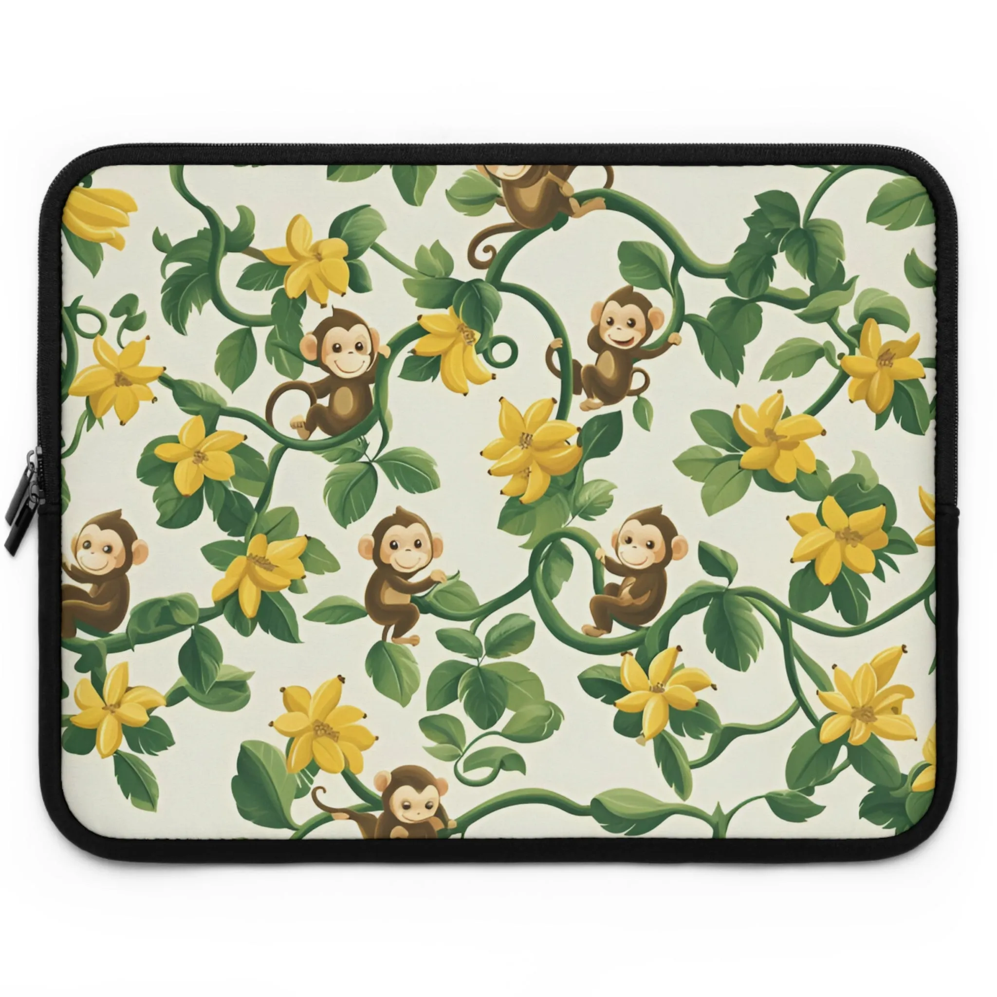 Playful Monkey Protective Laptop Sleeve