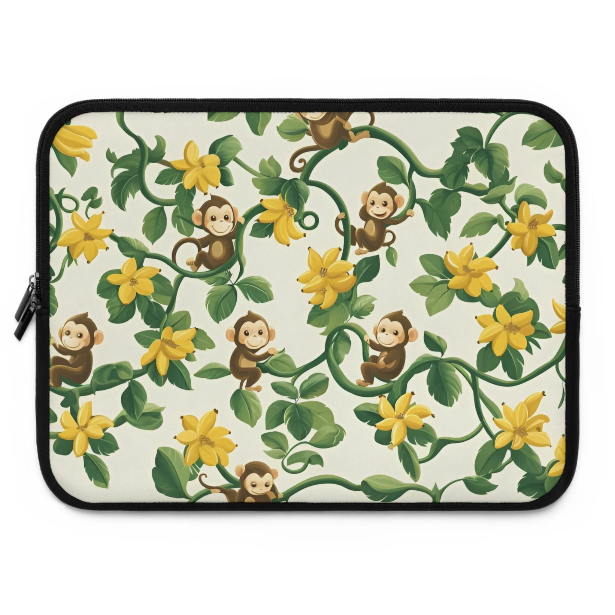 Playful Monkey Protective Laptop Sleeve
