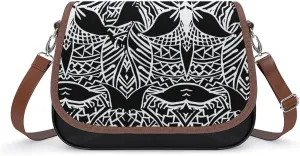 Polynesian Women'S Crossbody Bag Multi-Functional Work And Travel Bag Fashionable Youth Small Bag Customized