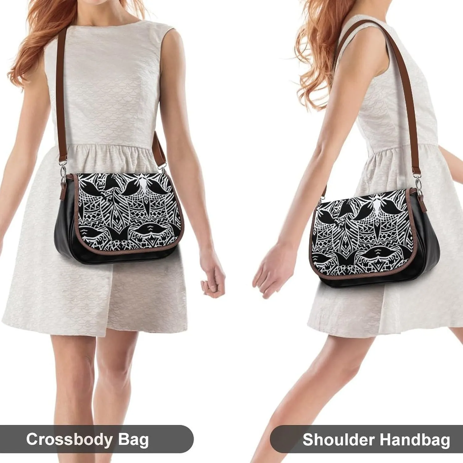 Polynesian Women'S Crossbody Bag Multi-Functional Work And Travel Bag Fashionable Youth Small Bag Customized