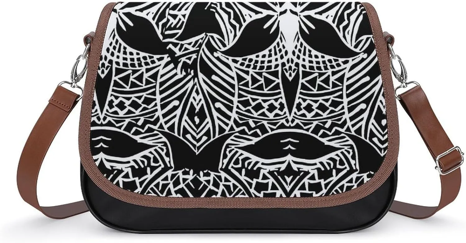Polynesian Women'S Crossbody Bag Multi-Functional Work And Travel Bag Fashionable Youth Small Bag Customized