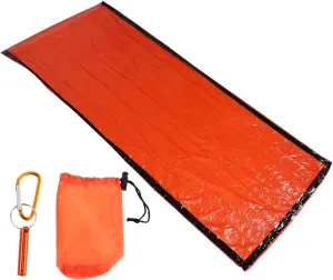 POPETPOP 1set Adult Sleeping Bag Compression Bag Whistle for Outdoor Hiking Camping and Backpacking Lightweight Warm Drawstring Design