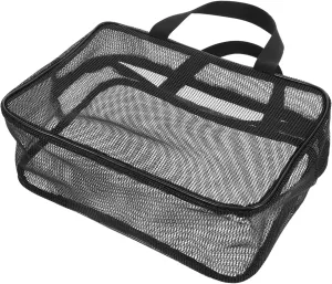 Portable Mesh Gym Shower Bag Versatile Organizer Pouch for Travel Camping Gym Sturdy Design with Comfortable Water Flow for Toiletries Outdoor Activities