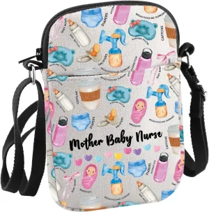 Postpartum Nurse Gift Mother Baby Nurse Cossbody Bag Maternity Nurse Graduation Gift