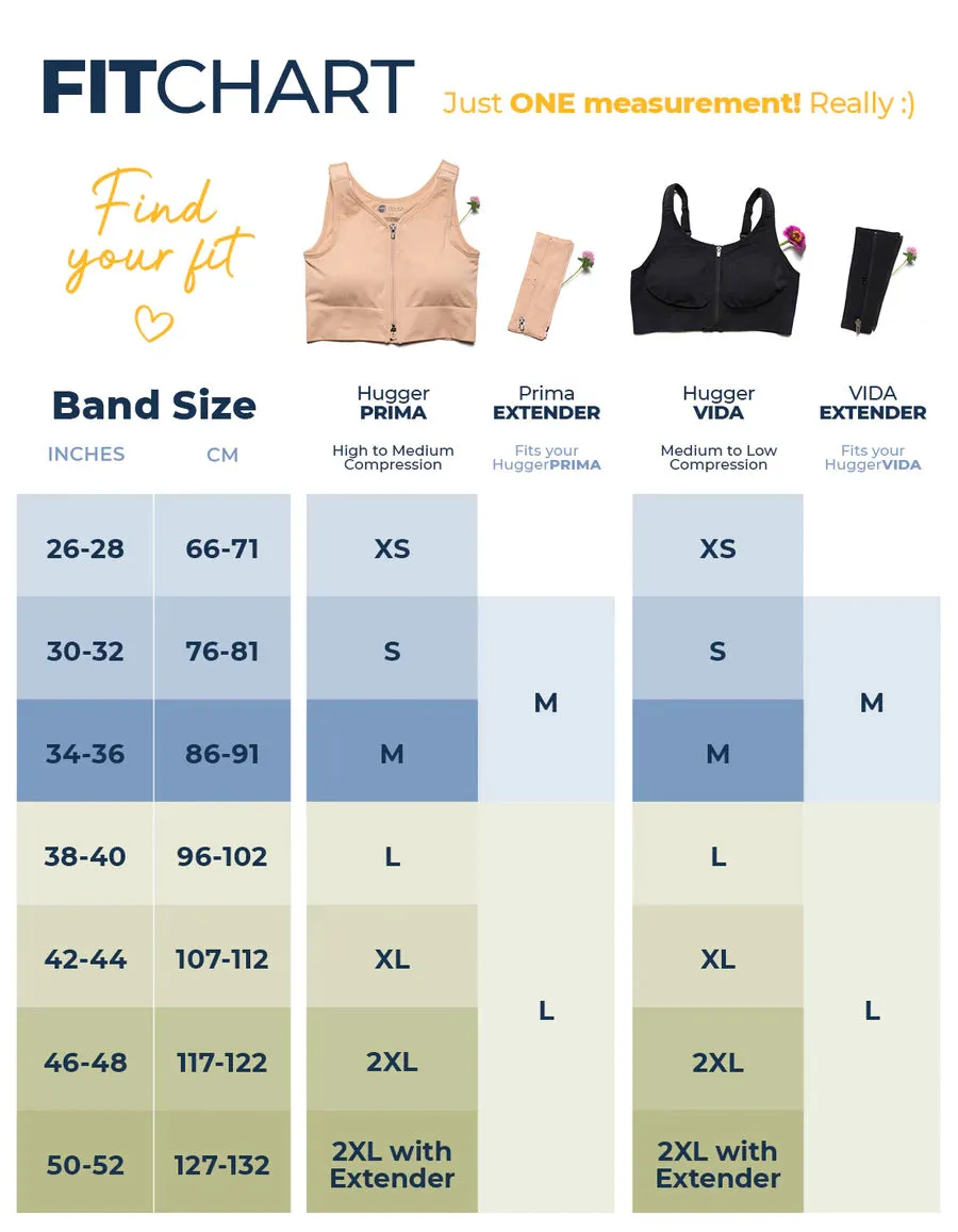 Prairie Wear Hugger PRIMA Truncal Compression Garment