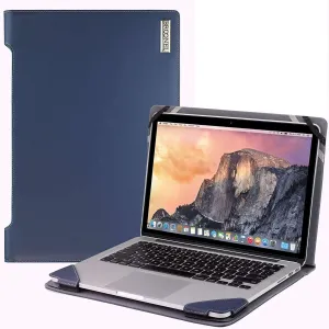 Profile Series - Blue Leather Laptop Case Compatible with Odys Winbook 14