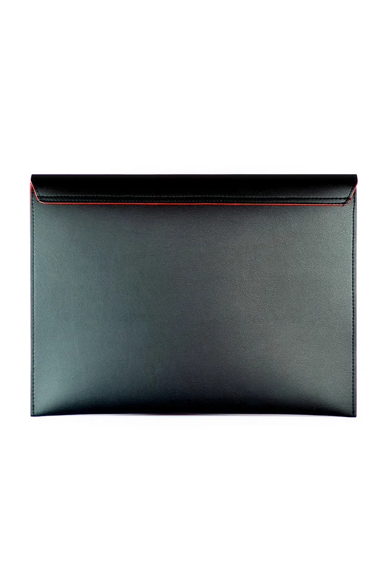 Protect laptop sleeve 13" - Black/Red