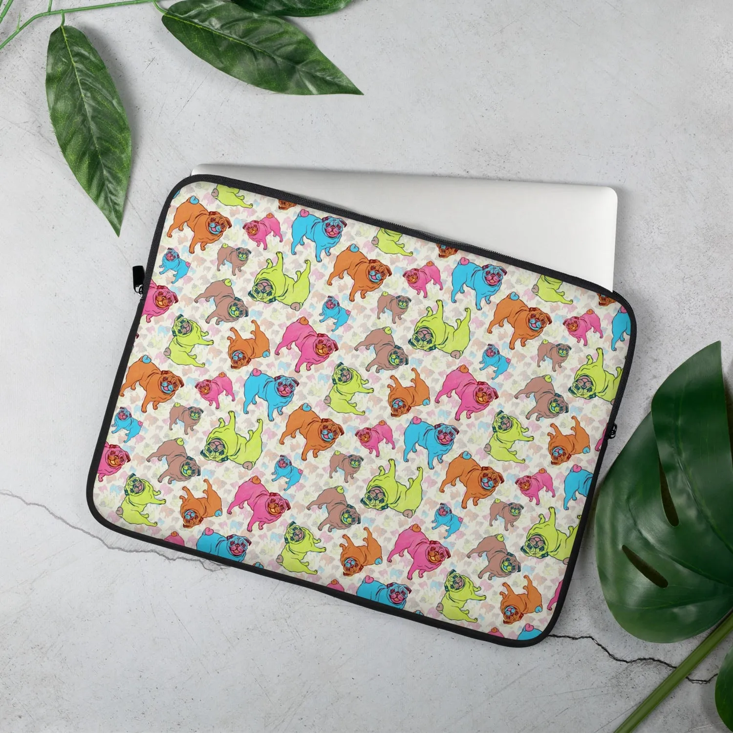Pugalicious Laptop Sleeve