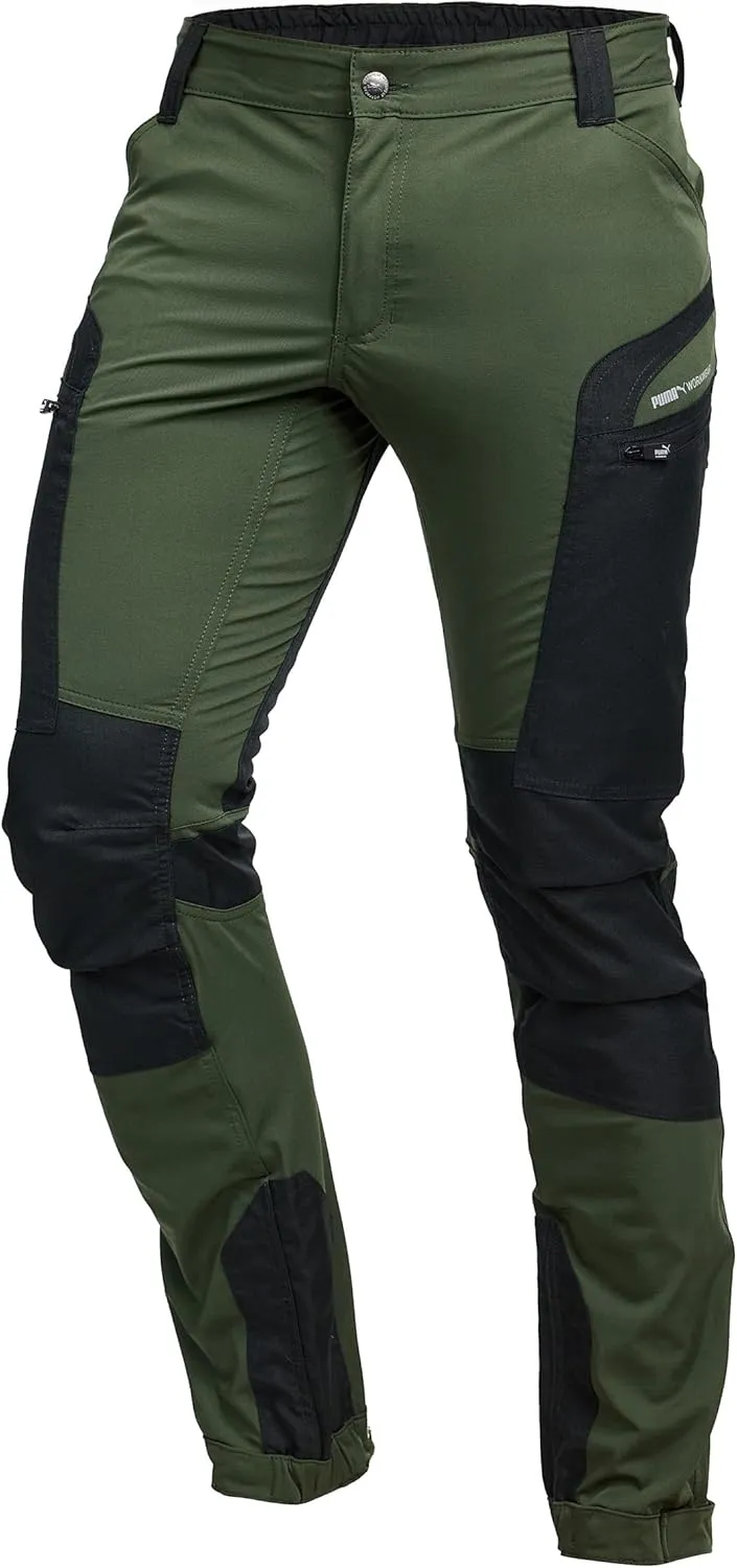 PUMA Workwear Pro-One Outdoor Hiking Pants Men - Breathable & Durable - Partially Water-Repellent - Ripstop Cargo Pants