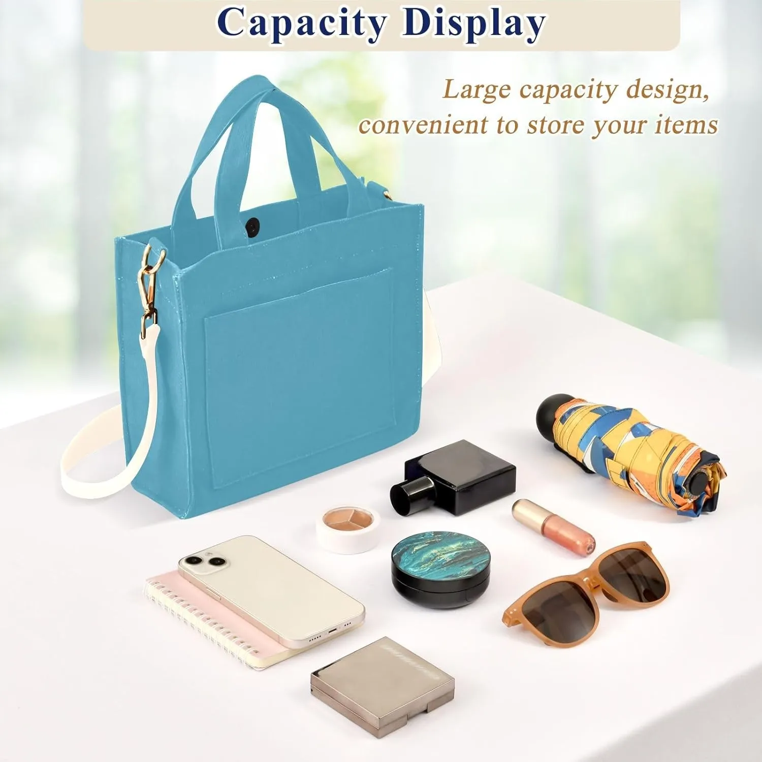 Purple Gradient Tote Purse Women, Corduroy Totes Bags for Women College Tote Bag Small Bag