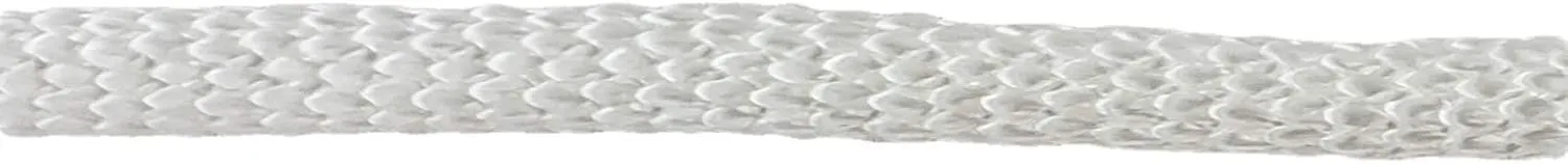QNR 3/8 inch Knotrite Nylon Rope - 250 Foot Spool | 100% Nylon - Solid Braid - Dyeable - Industrial Grade - High UV and Abrasion Resistance