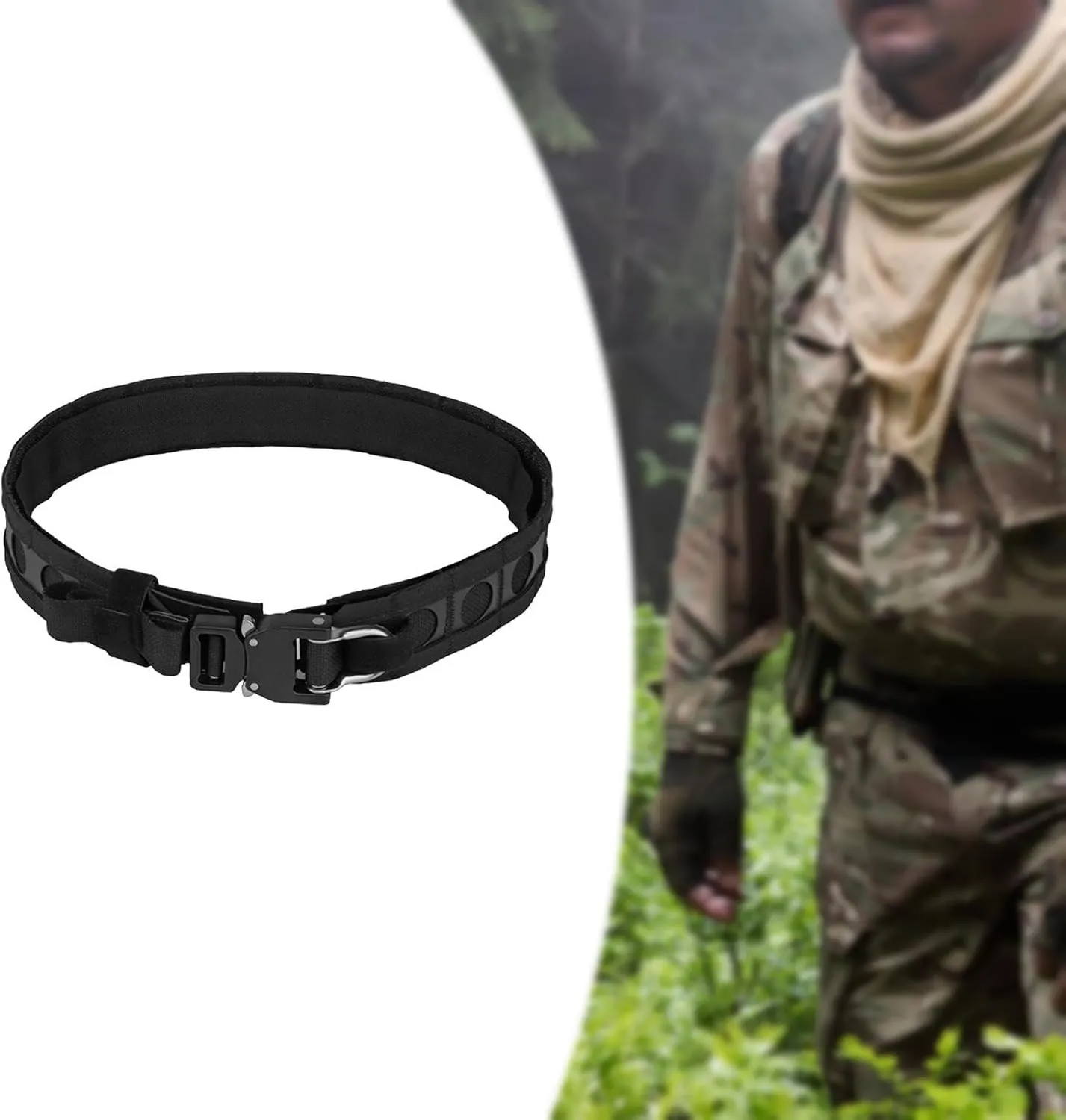 Quick Release Camping Belt for Hiking and Climbing
