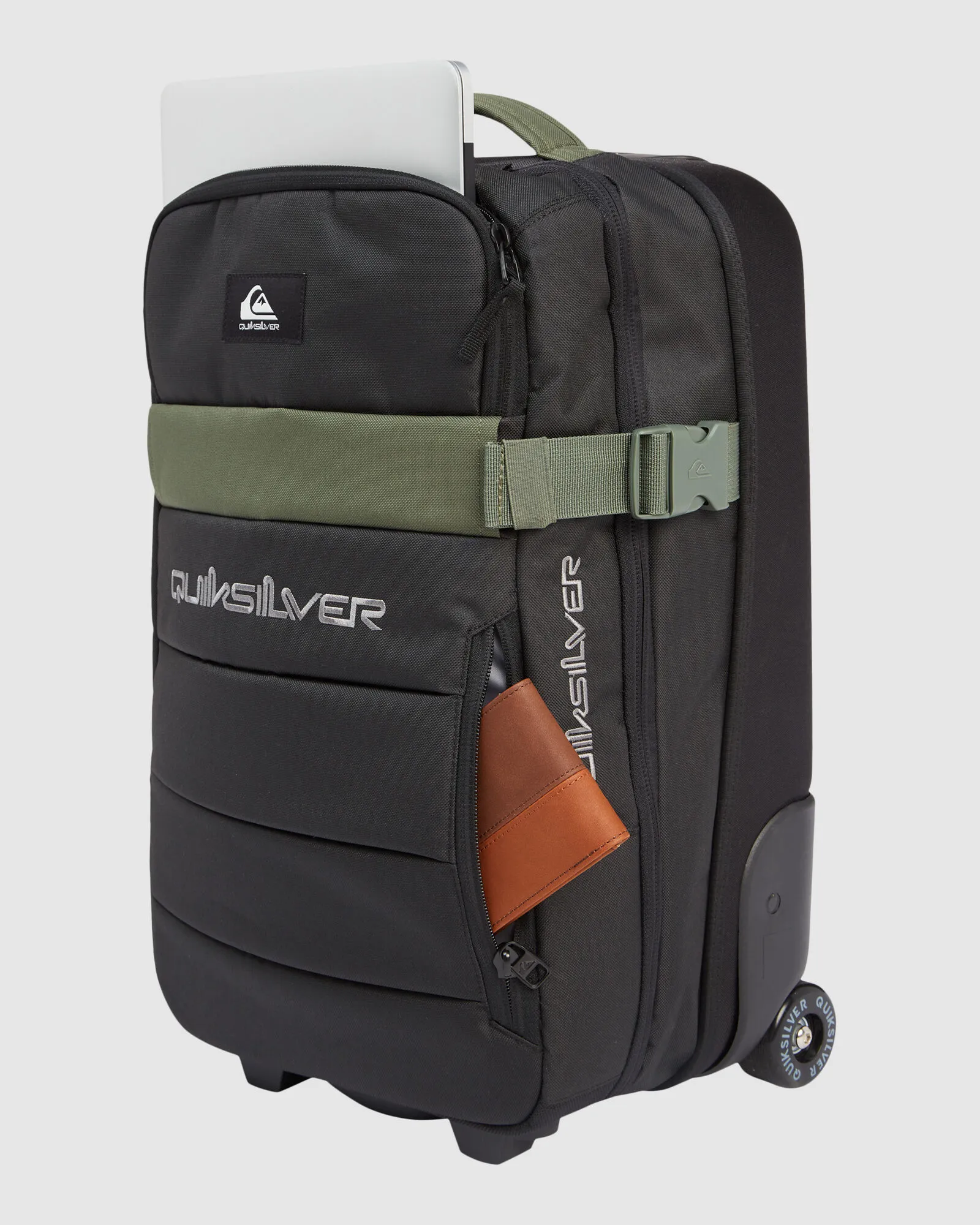 Quiksilver Horizon Travel Bag - Black/Thyme