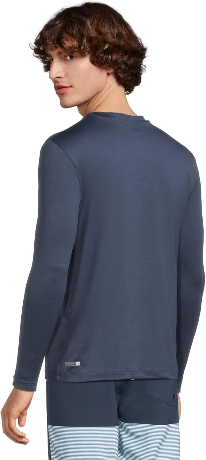 Quiksilver Men's DNA Logo Long Sleeve Surf Tee