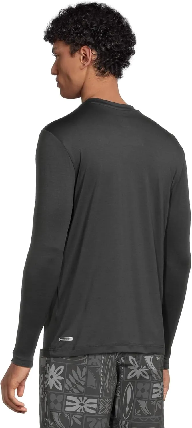 Quiksilver Men's DNA Logo Long Sleeve Surf Tee