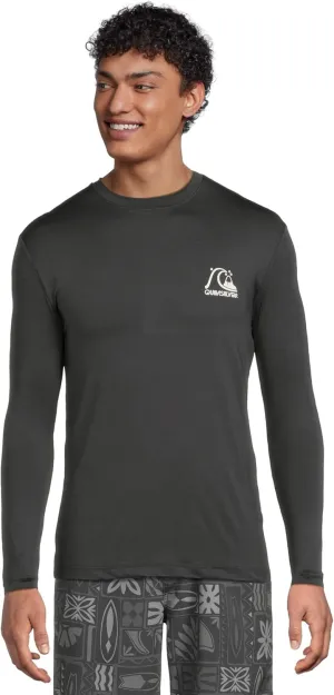 Quiksilver Men's DNA Logo Long Sleeve Surf Tee