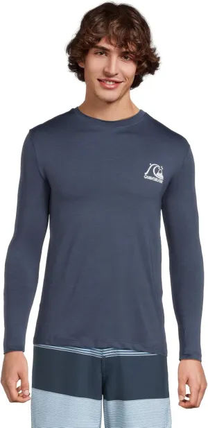 Quiksilver Men's DNA Logo Long Sleeve Surf Tee