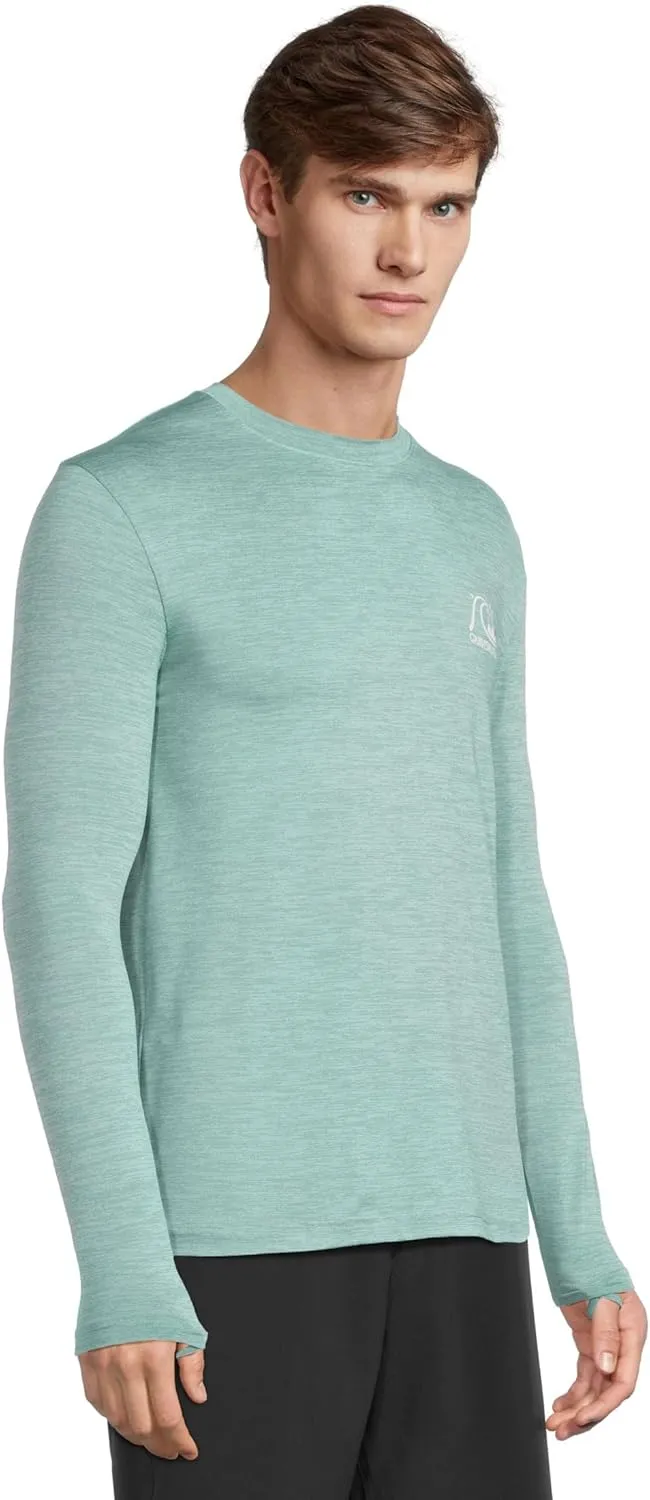 Quiksilver Men's DNA Logo Long Sleeve Surf Tee