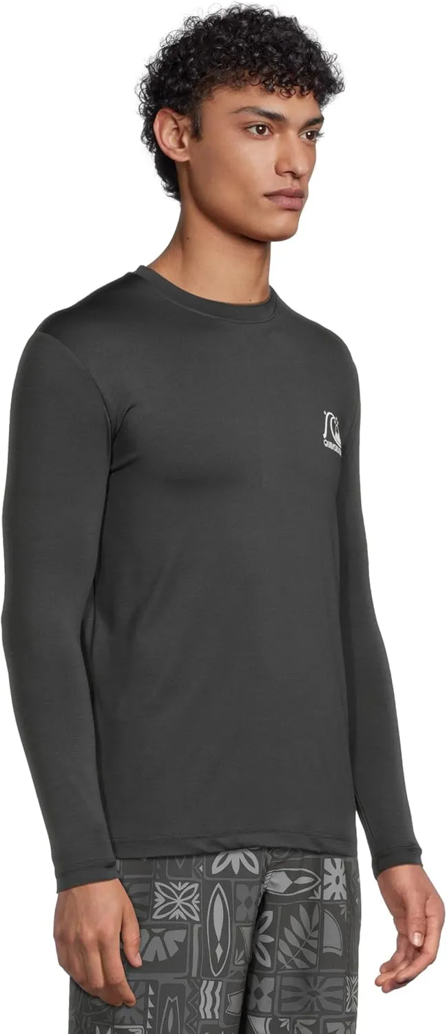 Quiksilver Men's DNA Logo Long Sleeve Surf Tee