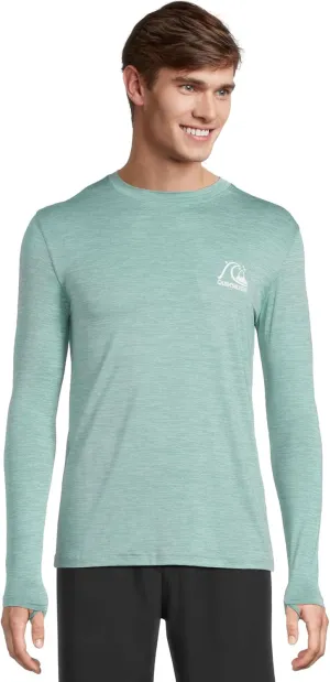 Quiksilver Men's DNA Logo Long Sleeve Surf Tee