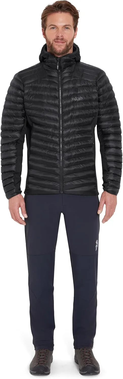 Rab Men's Cirrus Flex Hoodie Jacket, Lightweight Insulated Puffer Coat for Hiking