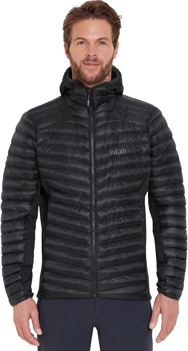 Rab Men's Cirrus Flex Hoodie Jacket, Lightweight Insulated Puffer Coat for Hiking